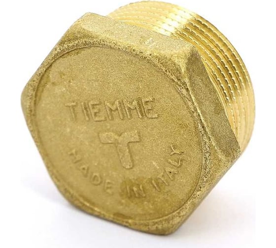 Изображение товара Заглушка Tiemme 3/8"Н (латунь) 1500273 / 1878G0003