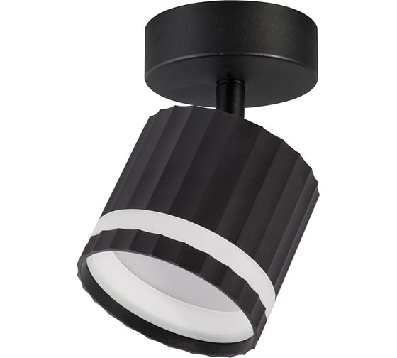 Изображение товара Настенно-потолочный светильник FERON hl3691 olympus под лампу gx53, черный, 48682