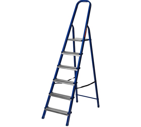 Изображение товара Стальная лестница-стремянка MIRAX 6 ступеней, 121 см 38800-06