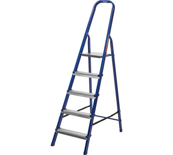 Изображение товара Стальная лестница-стремянка MIRAX 5 ступеней, 101 см 38800-05