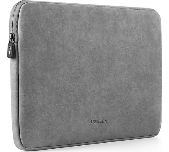 Изображение товара Чехол для ноутбука Ugreen lp187 portable laptop sleeve case 14-14.9''. цвет: серый _ 20476