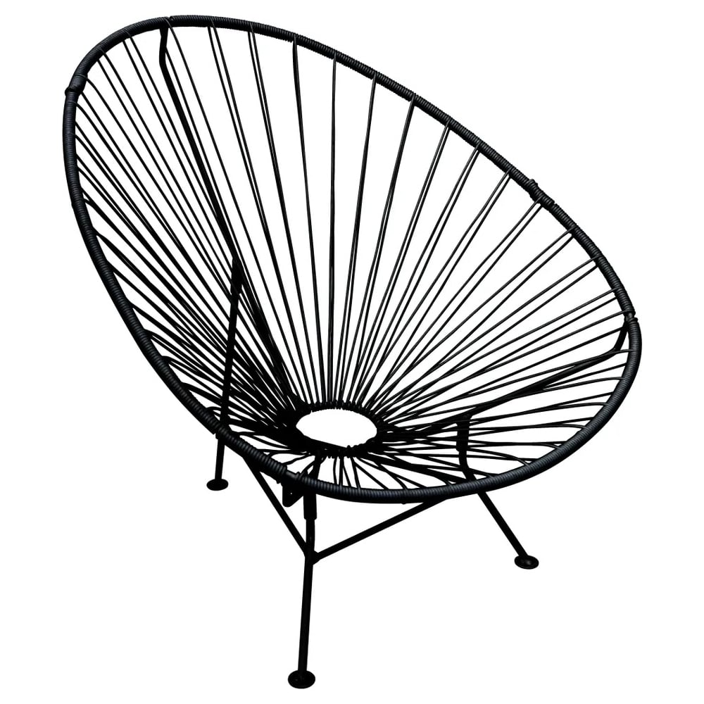 Кресло M-GROUP "Ракушка", чёрный 12230400