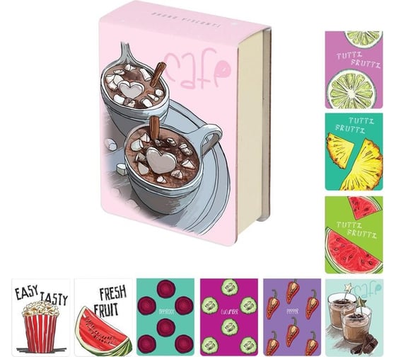 Изображение товара Блокнот Bruno Visconti smart journal А7,250 листов, 10 видов, отрывной блок,без линовки,микс 3 3-55803 1782492