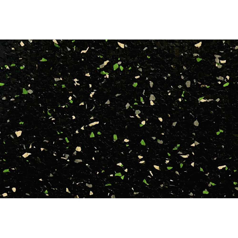 Изображение товара Полимерно-резиновое покрытие Alegria Top 850 6 мм черное с цветными вкраплениями