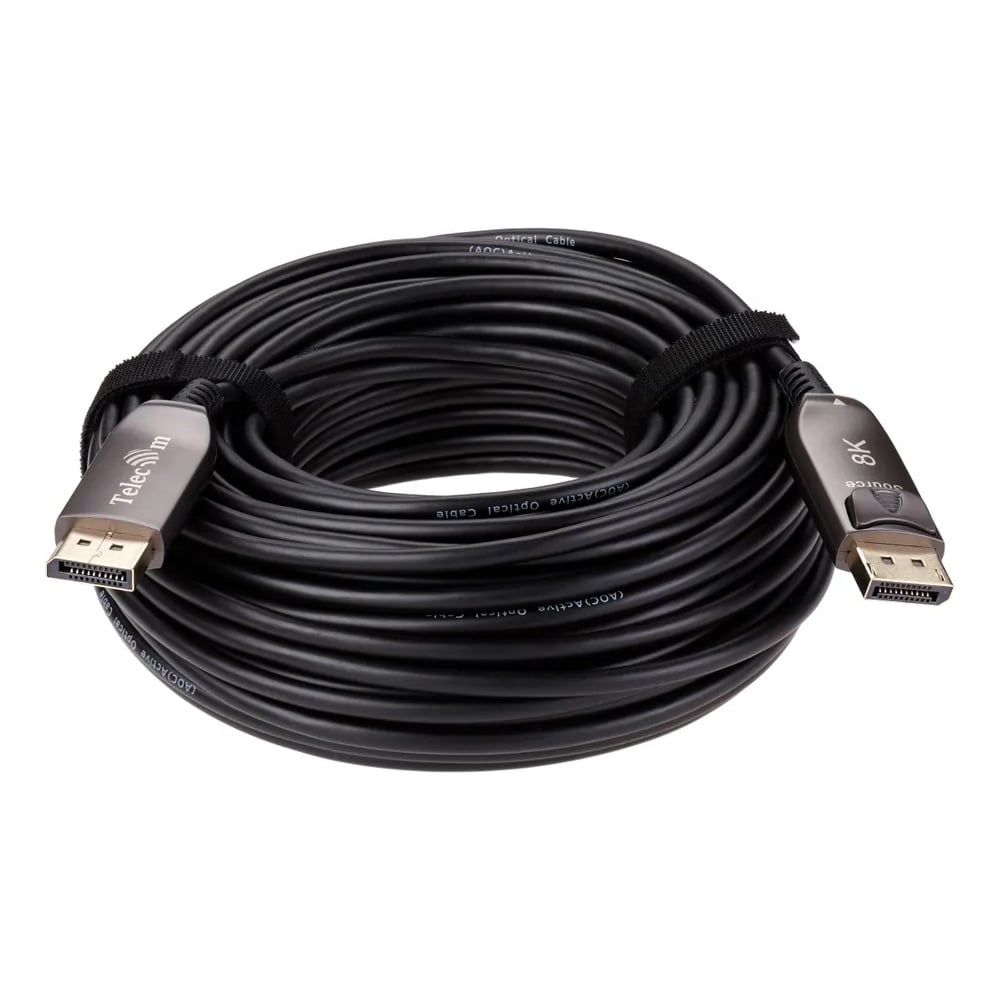 Изображение товара Активный оптический кабель displayport 1.4 Telecom 8k 60hz 50м TCG2130-50M