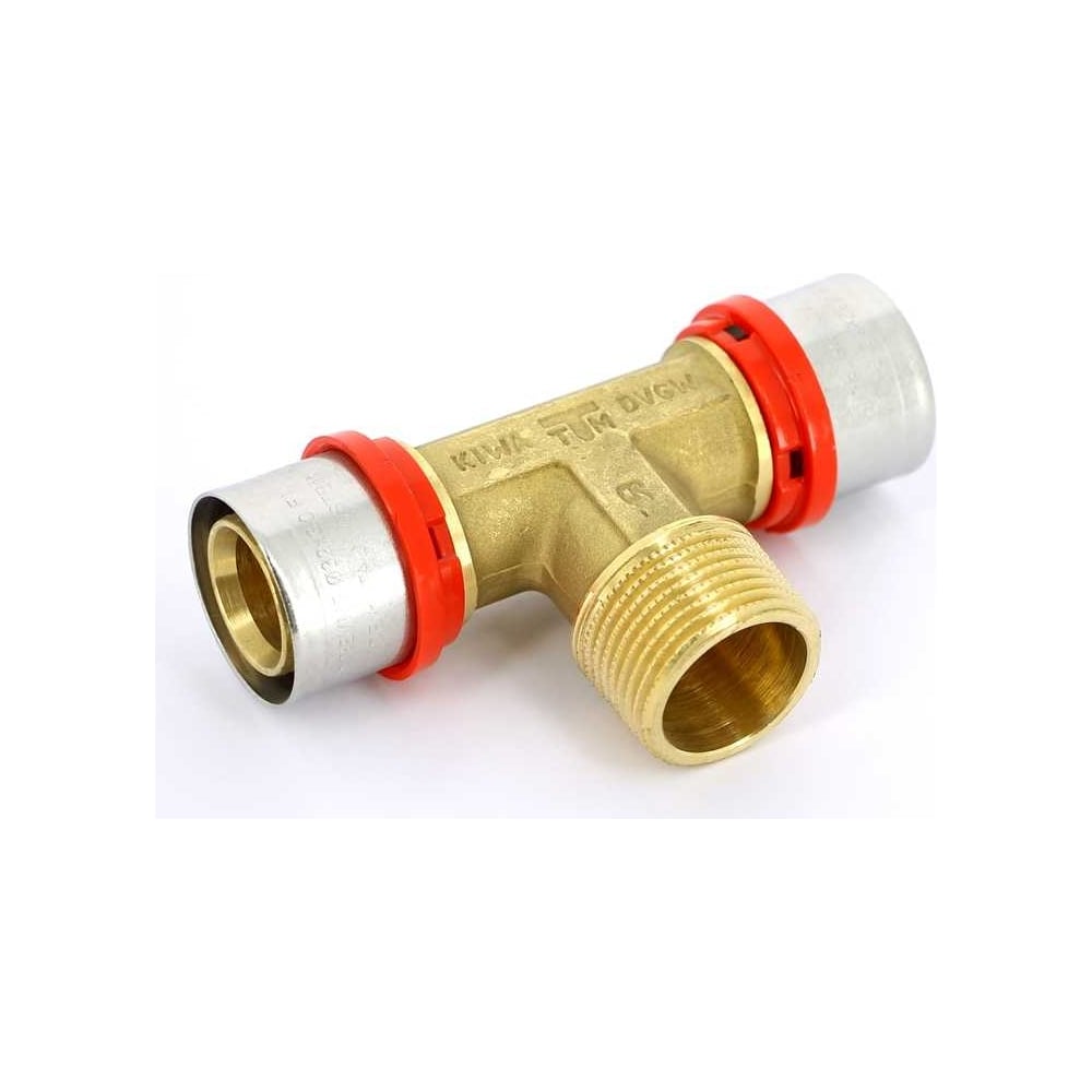 Изображение товара Тройник Tiemme 40х1 1/4"Нх40 латунь (пресс) 1650209 / 1658G400740CZ