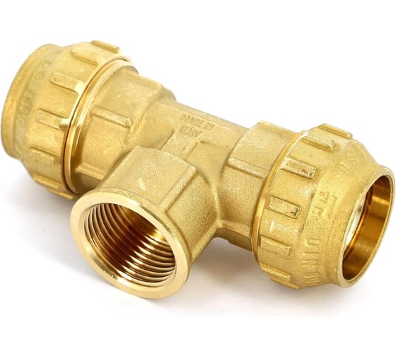 Изображение товара Тройник Tiemme 40х11/4"Вх40 (для п/э трубы) 3400045 / 3469G400740CR