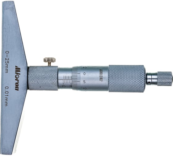 Изображение товара Микрометрический глубиномер Micron ГМ-25 0.01 МИК 34198