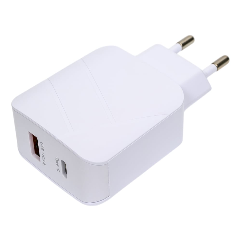 Изображение товара Сетевой адаптер Ergolux ELX-РA01QC-C01 18Вт USB Type-C для быстрой зарядки