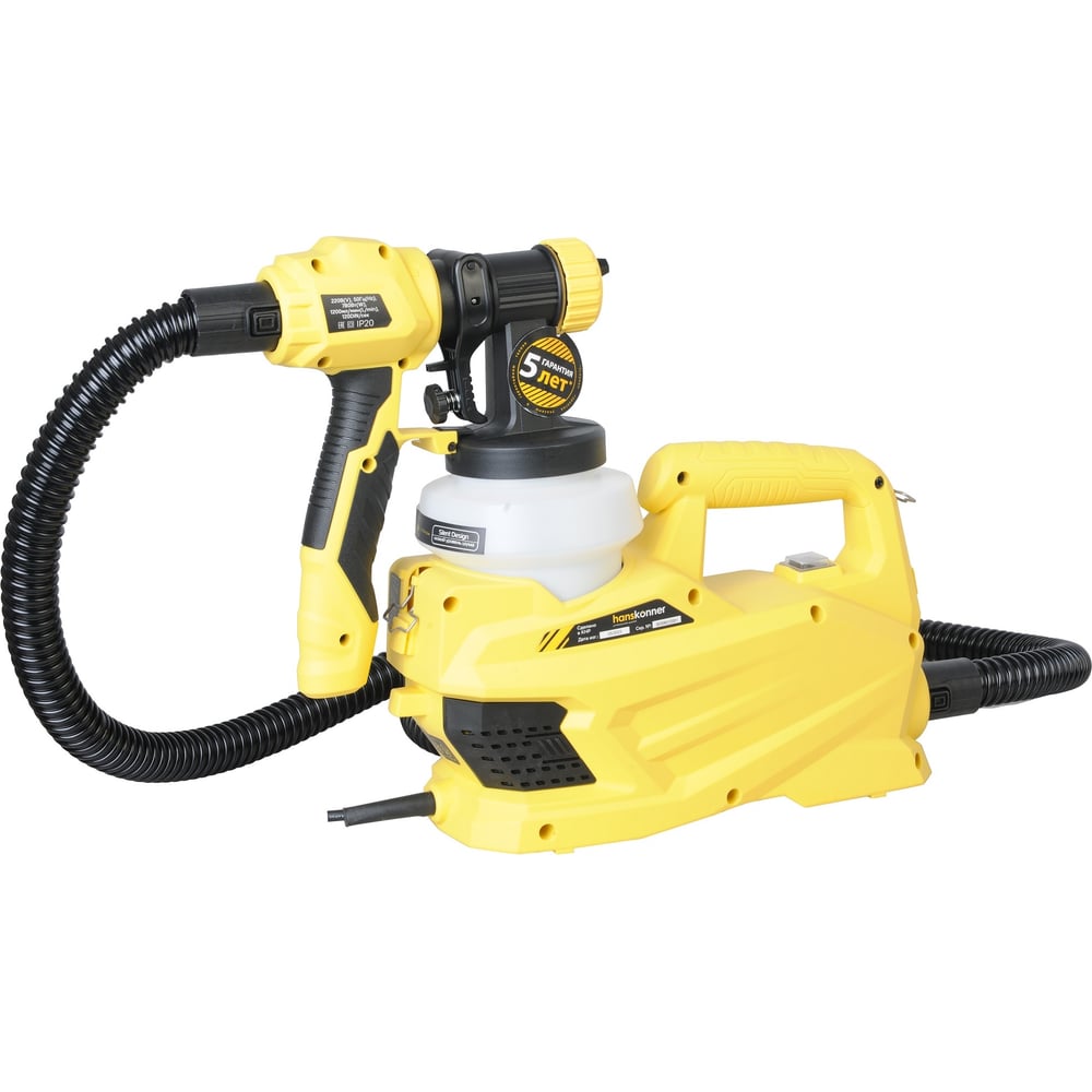 Изображение товара Электрический краскопульт Hanskonner HSG9670B