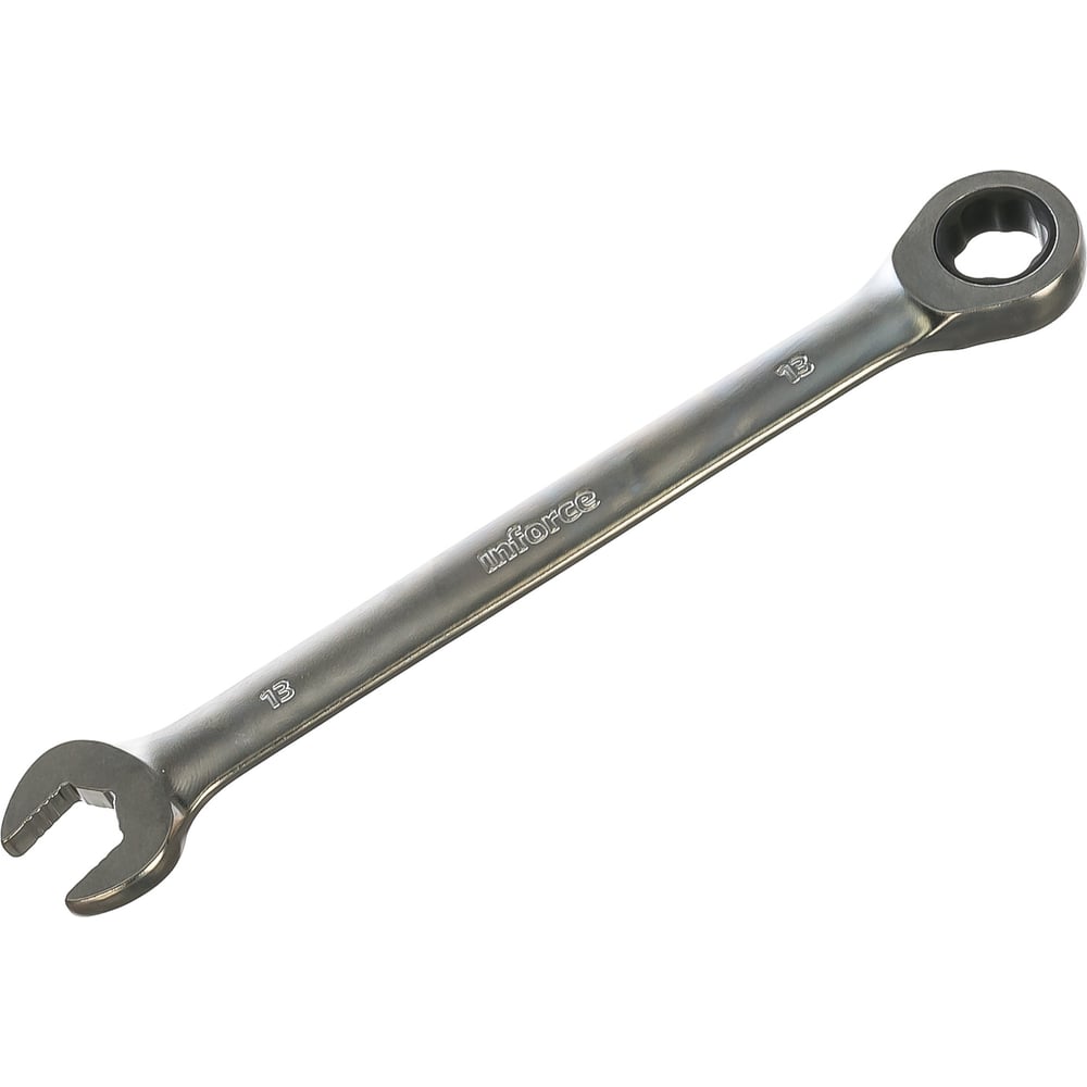 Комбинированный трещоточный ключ Inforce комбинированный ключ frosp 30 мм