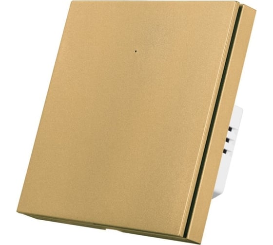 Изображение товара Умный однокнопочный выключатель Roximo золотой, SWBTN01-1G