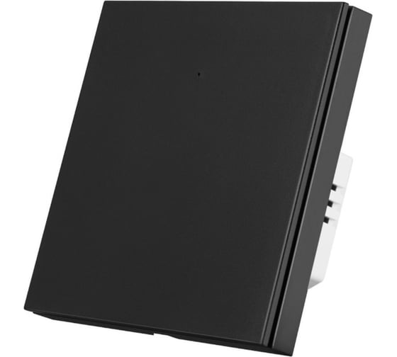 Изображение товара Умный однокнопочный выключатель Roximo черный, SWBTN01-1B