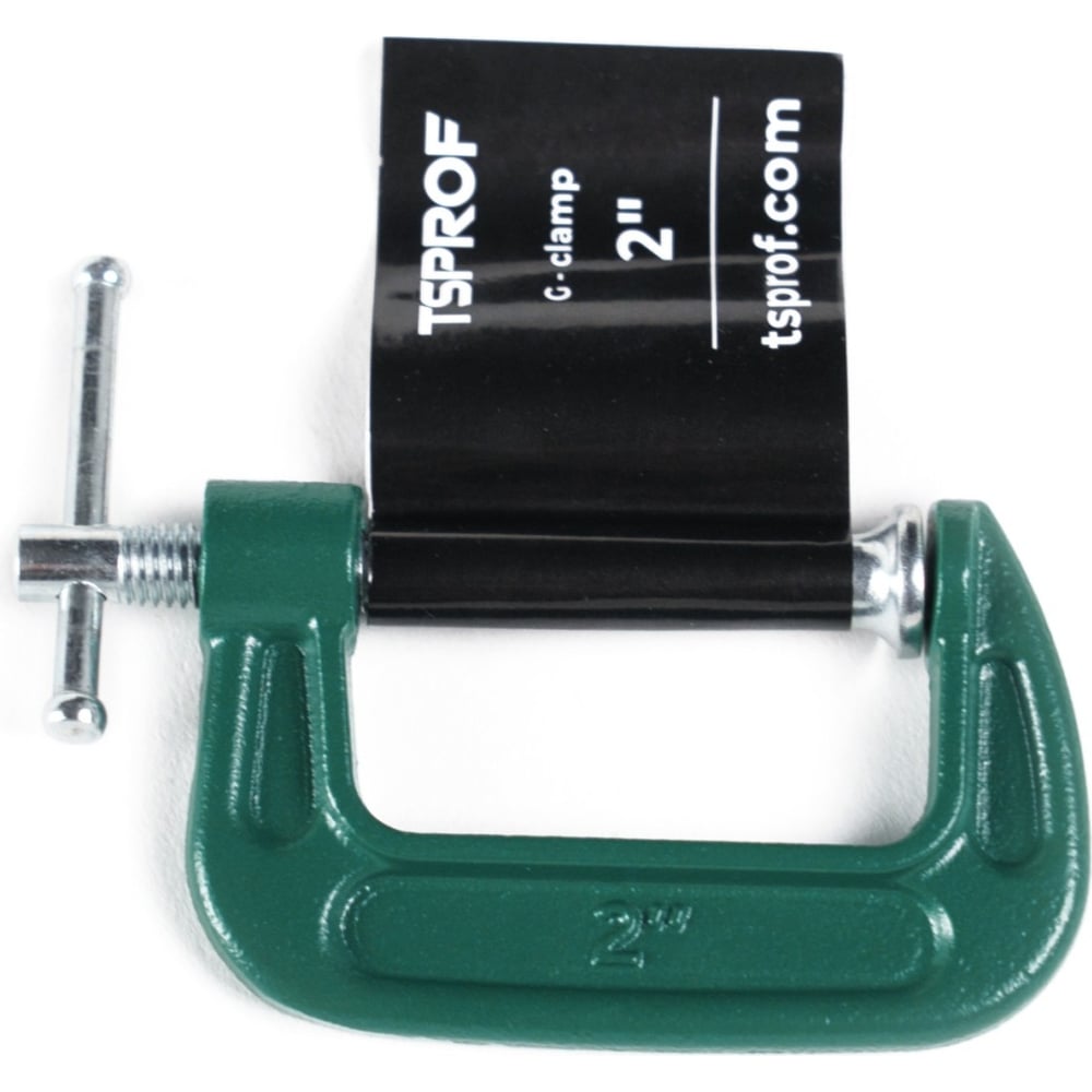 Изображение товара Струбцина G-образная 50 мм TSPROF TS-MS2301430 для дерева и металла