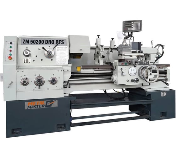 Изображение товара Токарно-винторезный станок MetalMaster ZM 50200 DRO RFS 20845