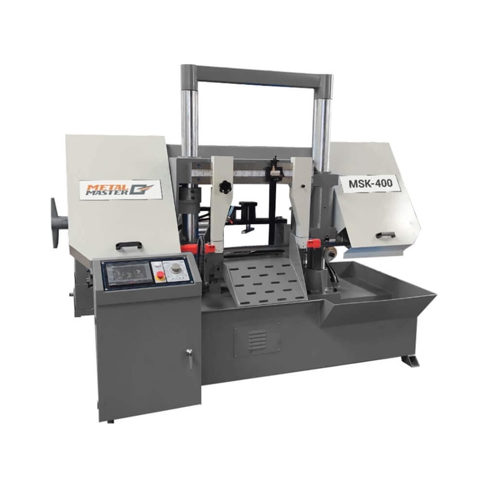 Изображение товара Автоматический двухколонный ленточнопильный станок MetalMaster MSK-400 для металлов