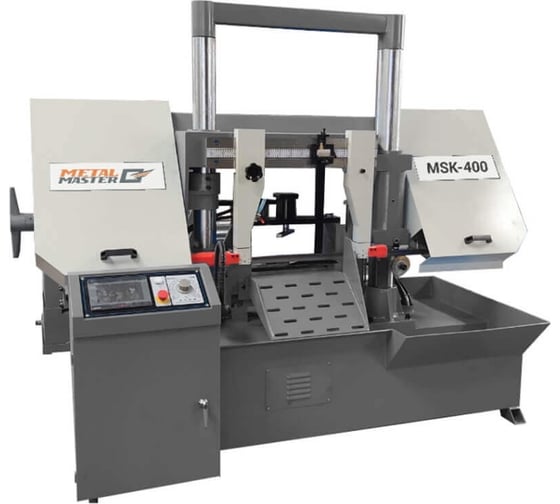Изображение товара Автоматический ленточнопильный двухколонный станок MetalMaster MSK-400 19933