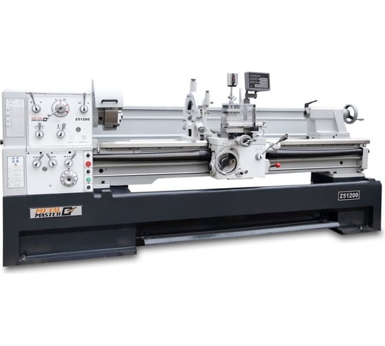 Изображение товара Токарно-винторезный станок MetalMaster ZH 51200 DRO RFS 20040