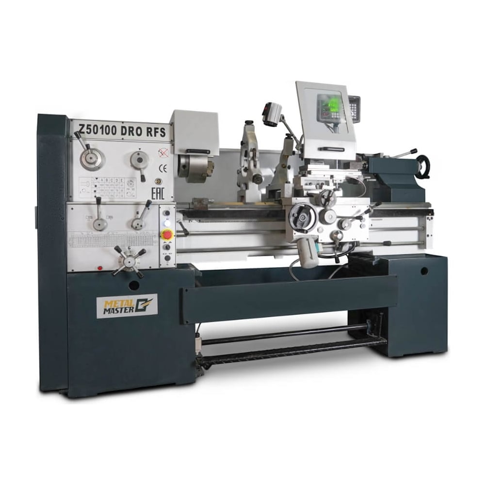 Изображение товара Токарно-винторезный станок MetalMaster Z 50100 DRO RFS профессиональный