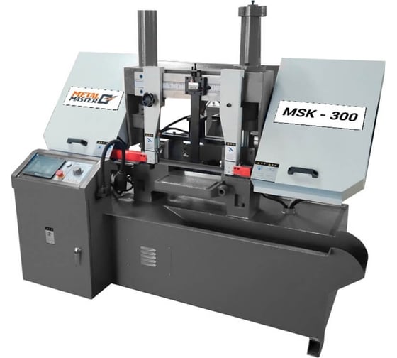 Изображение товара Автоматический ленточнопильный двухколонный станок MetalMaster MSK-300 19931
