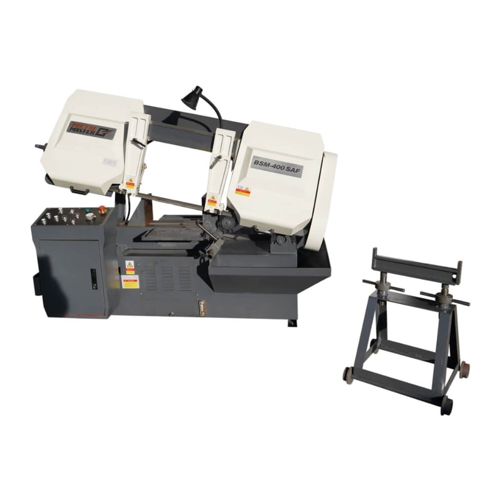 Изображение товара Полуавтоматический ленточнопильный станок MetalMaster BSM-400 SAF для металлообработки