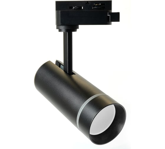 Изображение товара Трековый светодиодный светильник на шинопровод FERON 12W, 1080 Lm, 4000К, черный, 80 гр, AL106 32445