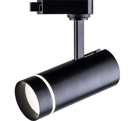 Изображение товара Трековый светодиодный светильник на шинопровод FERON 20W, 1800 Lm, 4000К, черный, 80 гр, AL106 32447