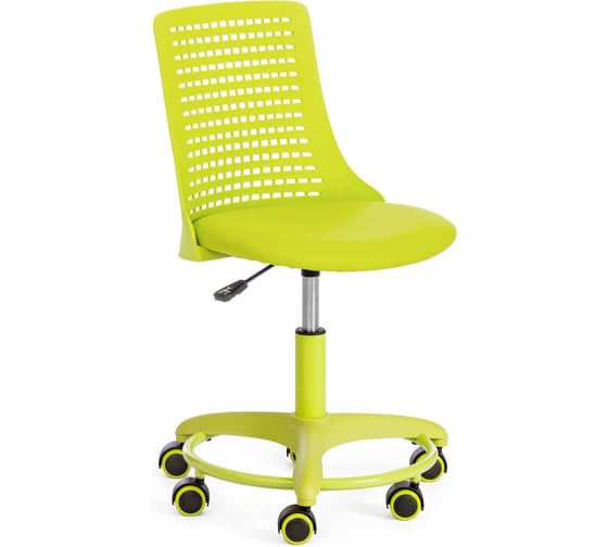 Изображение товара Детское кресло Tetchair Kiddy кож/зам, салатовый 20515