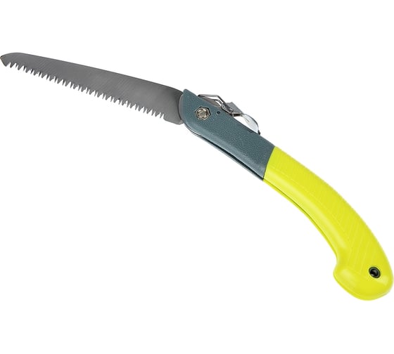 Изображение товара Складная садовая пила INBLOOM 18 см, марганцевая сталь 65М, пластик 167-131