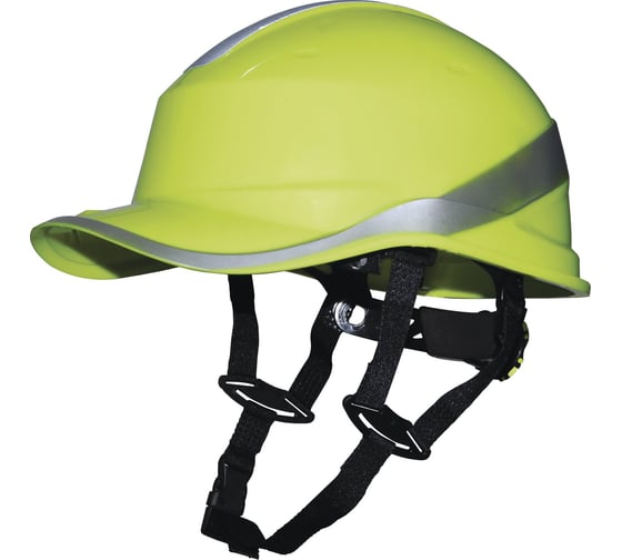 Изображение товара Защитная каска из ABS Delta Plus BASEBALL DIAMOND V UP лимонного цвета DIAM5UPJAFL