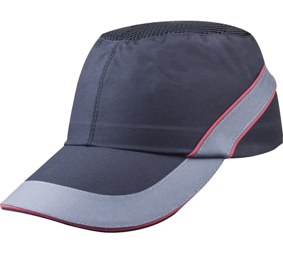 Изображение товара Защитная каскетка Delta Plus AIR COLTAN черная/красная, козырек 70мм COLTAAINOLG