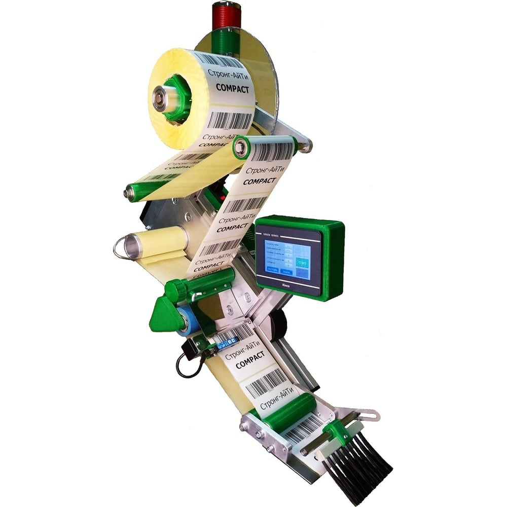 Изображение товара Автоматический аппликатор этикеток Стронг C-110-R для высокой скорости и точности
