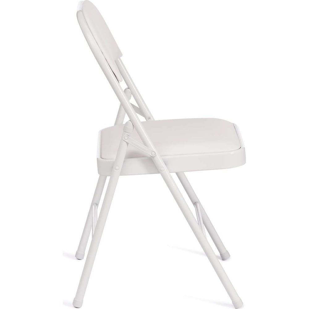 Изображение товара Складной стул Tetchair folder 3022g из экокожи белый