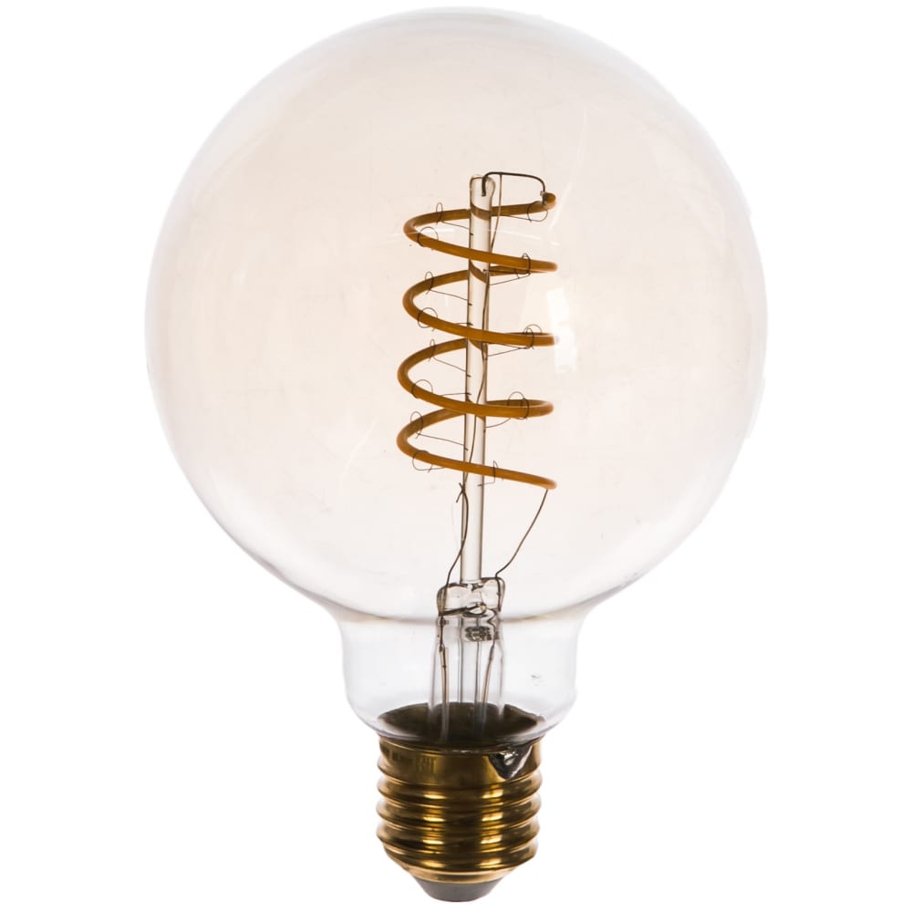 фото Светодиодная лампа uniel led-g95-4w/golden/e27/cw glv21go vintage. ul-00001818