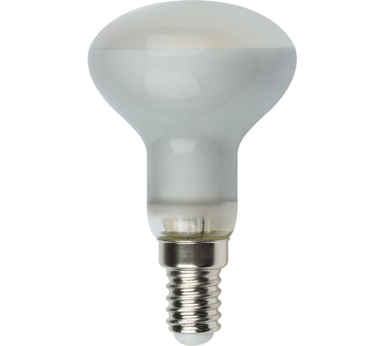 Изображение товара Светодиодная лампа Uniel LED-R50-6W/NW/E14/FR PLS02WH. Форма «Рефлектор», матовая. UL-00001492