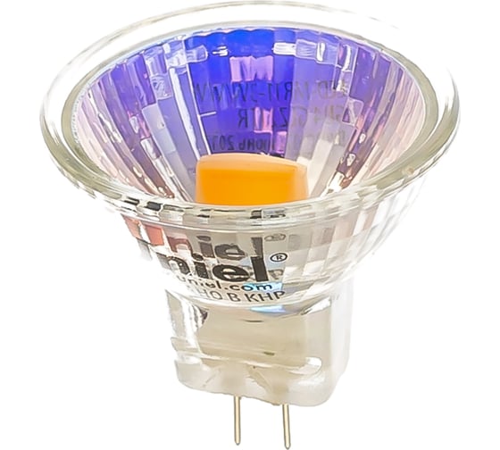 Изображение товара Светодиодная лампа Uniel LED-MR11-3W/WW/GU4 GLZ21TR, 12V. Прозрачная. UL-00001700