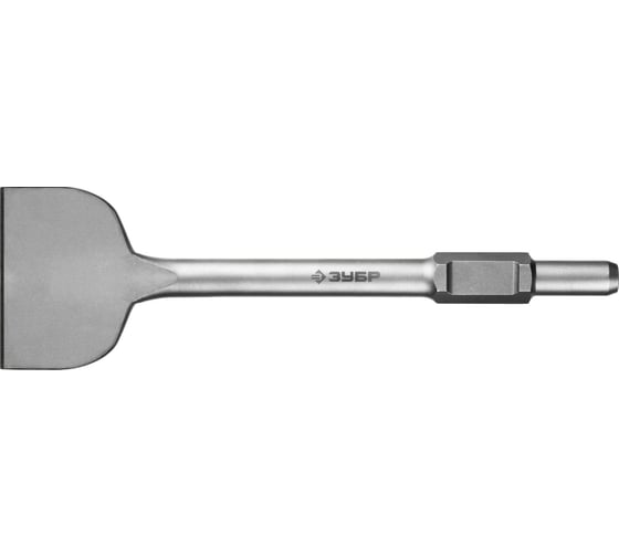 Изображение товара Зубило лопаточное БУРАН 75х400 мм, HEX 30 Зубр 29375-75-400