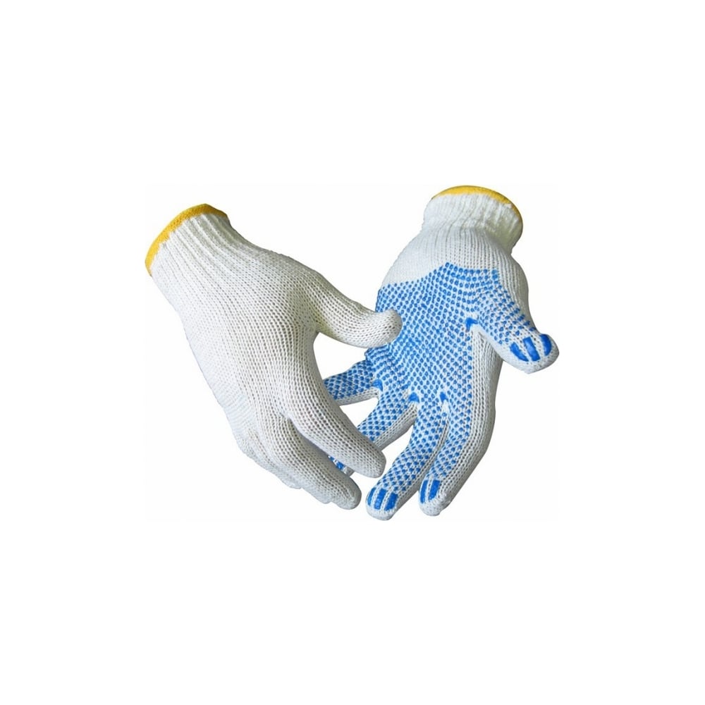 Хлопчатобумажные перчатки A-VM кпб зима лето гейша голубой р 1 5 сп