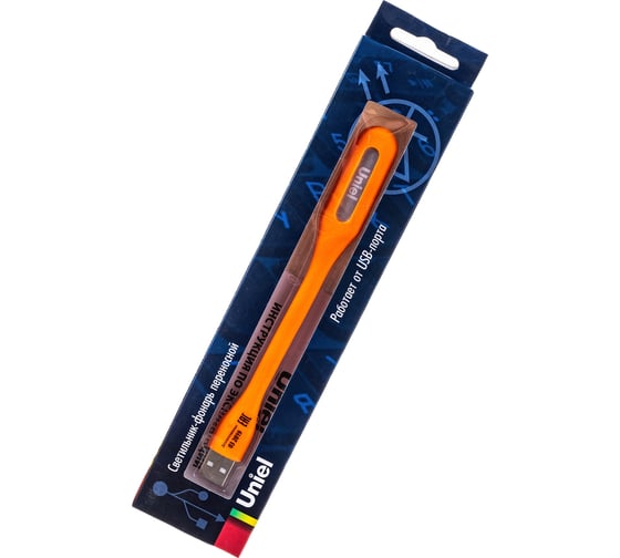 Изображение товара Переносной светильник-фонарь Uniel TLD-541 Orange, прорезиненный корпус, 6 LED, UL-00000252