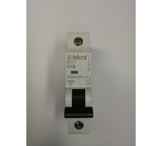 Изображение товара Модульный автомат iskra RI71-C16 УТ-00025804