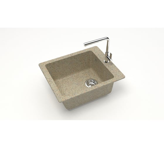 Изображение товара Мойка AQUADREAM 8/Q5 Матовая песочная прямоугольная AQ008Q005