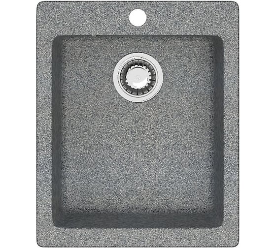 Изображение товара Мойка AQUADREAM 8/Q8 Матовая темно-серая прямоугольная AQ008Q008