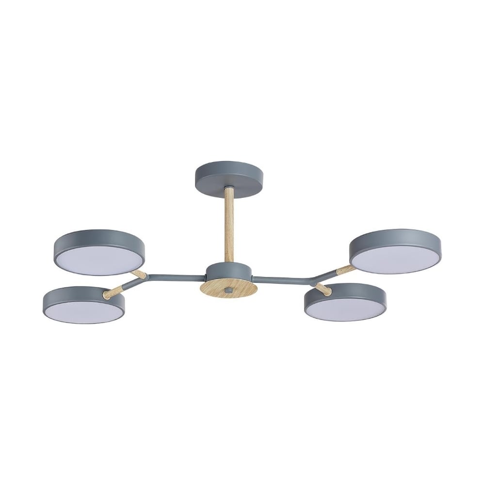 Изображение товара Потолочная люстра LED BRAD 72W с изменяемой цветностью и встроенными диодами