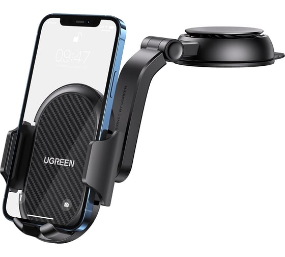Изображение товара Держатель для телефона Ugreen lp405 с присоской, черный 20473_