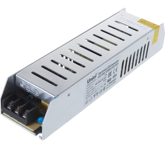Изображение товара Блок питания Uniel UET-VAS-120B20 24V IP20, 120Вт. UL-00002431