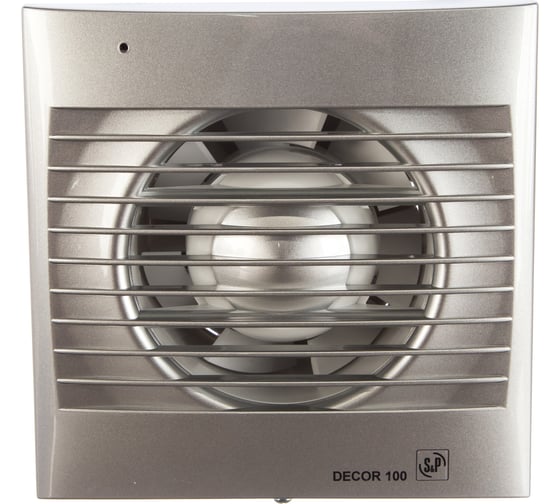Изображение товара Вентилятор Soler&Palau Decor 100C SILVER Decor 100C SILVER