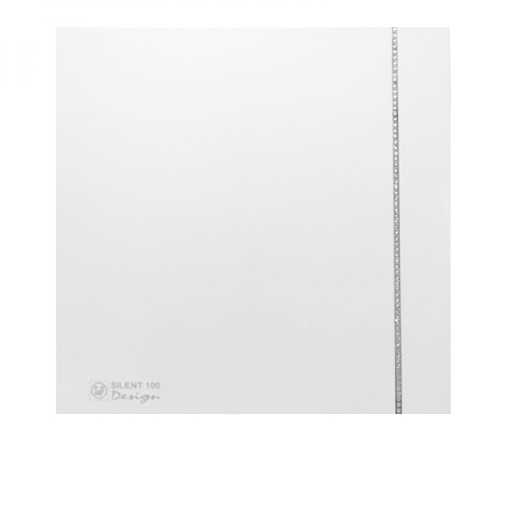 Купить Вентилятор Soler&Palau, SILENT-100 CZ DESIGN SWAROVSKI, белый, кристаллы сваровски