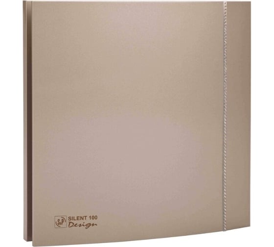 Изображение товара Вентилятор Soler&Palau SILENT-100 CZ CHAMPAGNE SWAROVSKI DESIGN