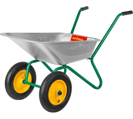 Изображение товара Садовая двухколесная тачка GRINDA GB-2 80 л, грузоподъемность 120 кг 422400_z01