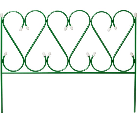 Изображение товара Декоративный металлический забор GRINDA РЕНЕССАНС 50x345см 422263